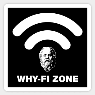 Why-Fi Zone - Philosophy Sticker